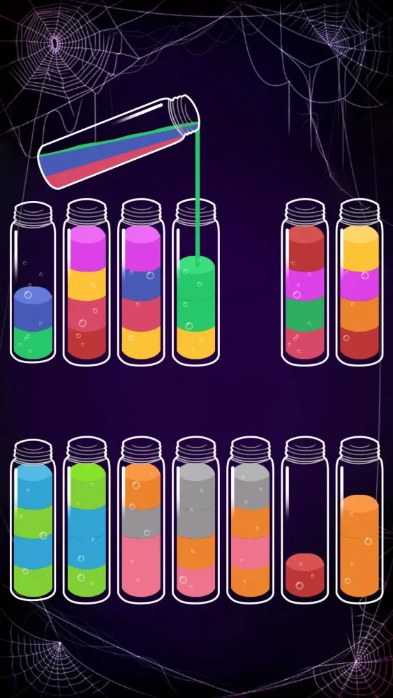 Soda Sort スクリーンショット