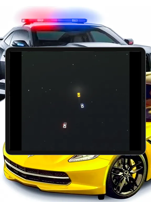 Capturas de pantalla de Car Driving Police vs Thief iPad 
