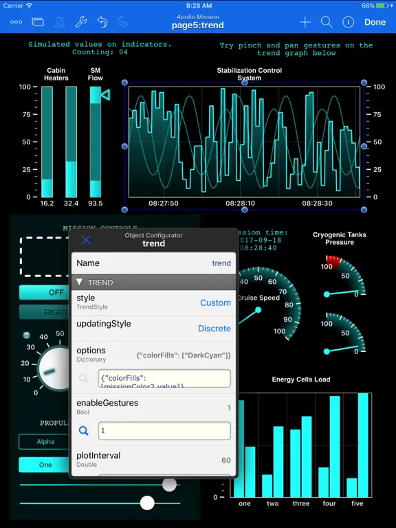 HMI Editor iPad  Screenshots