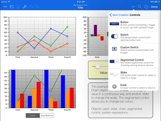 HMI Editor iPad  Screenshots