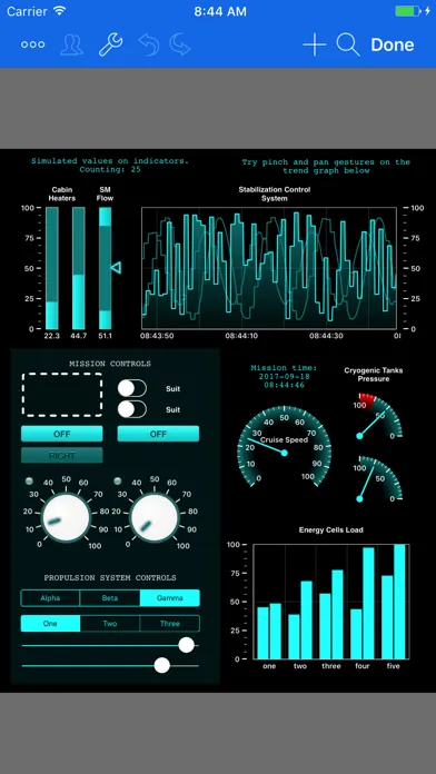 HMI Editor Screenshots