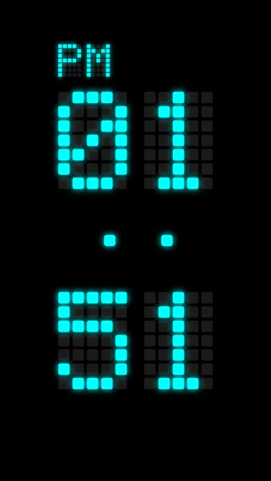 Tangkapan skrin Digital LED Clock