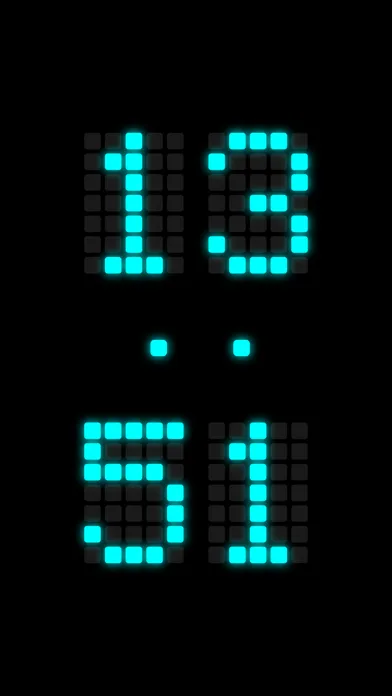 Tangkapan skrin Digital LED Clock