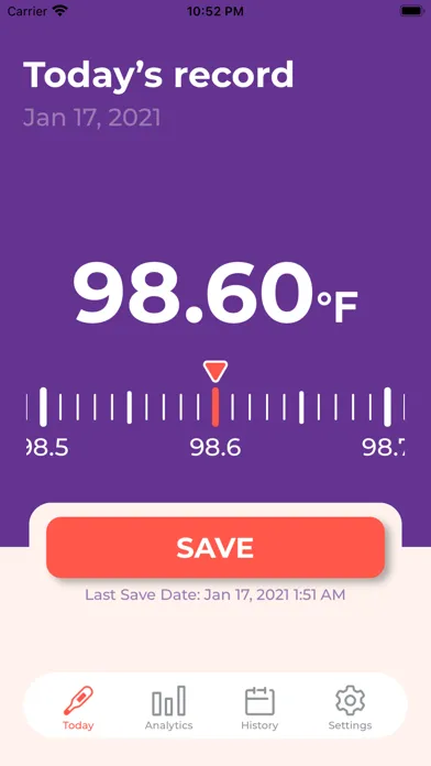 Thermometer Log应用截图