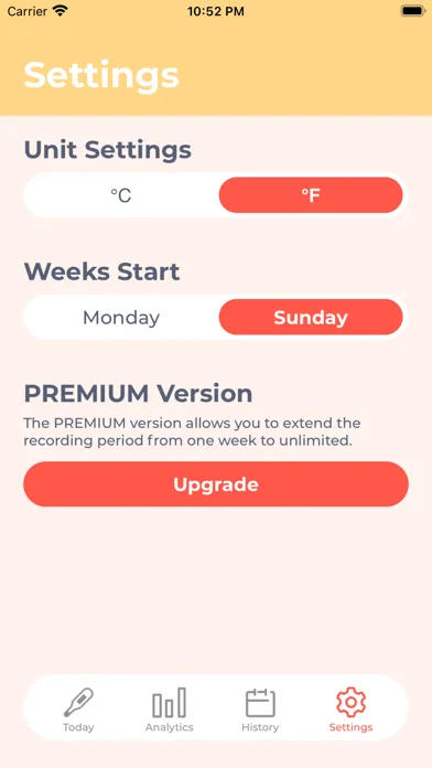 Thermometer Log应用截图