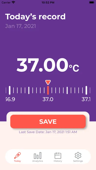 Thermometer Log应用截图