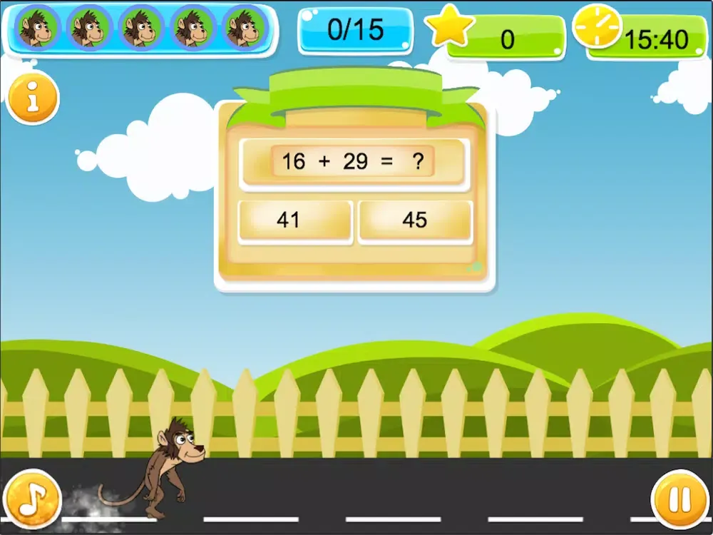 Capturas de tela do MathWay Edu iPad