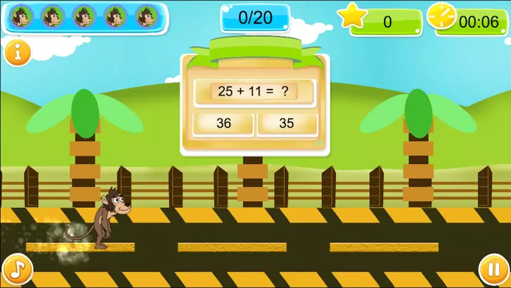 Capturas de tela do MathWay Edu