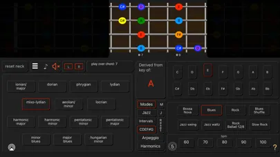 Bass Guitar Colour Scales应用截图