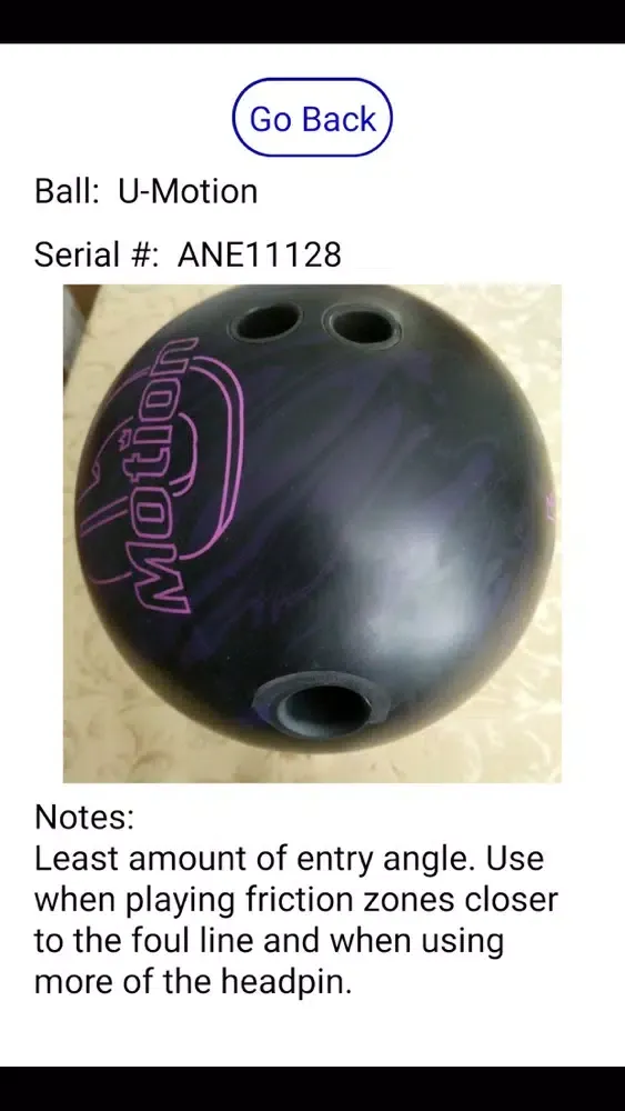 In My Bag Virtual Bowling Bag Screenshots