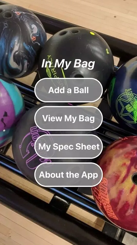 In My Bag Virtual Bowling Bag Screenshots
