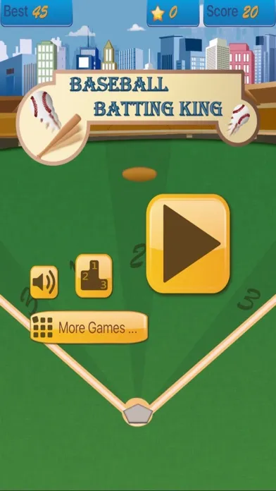Baseball Batting King スクリーンショット