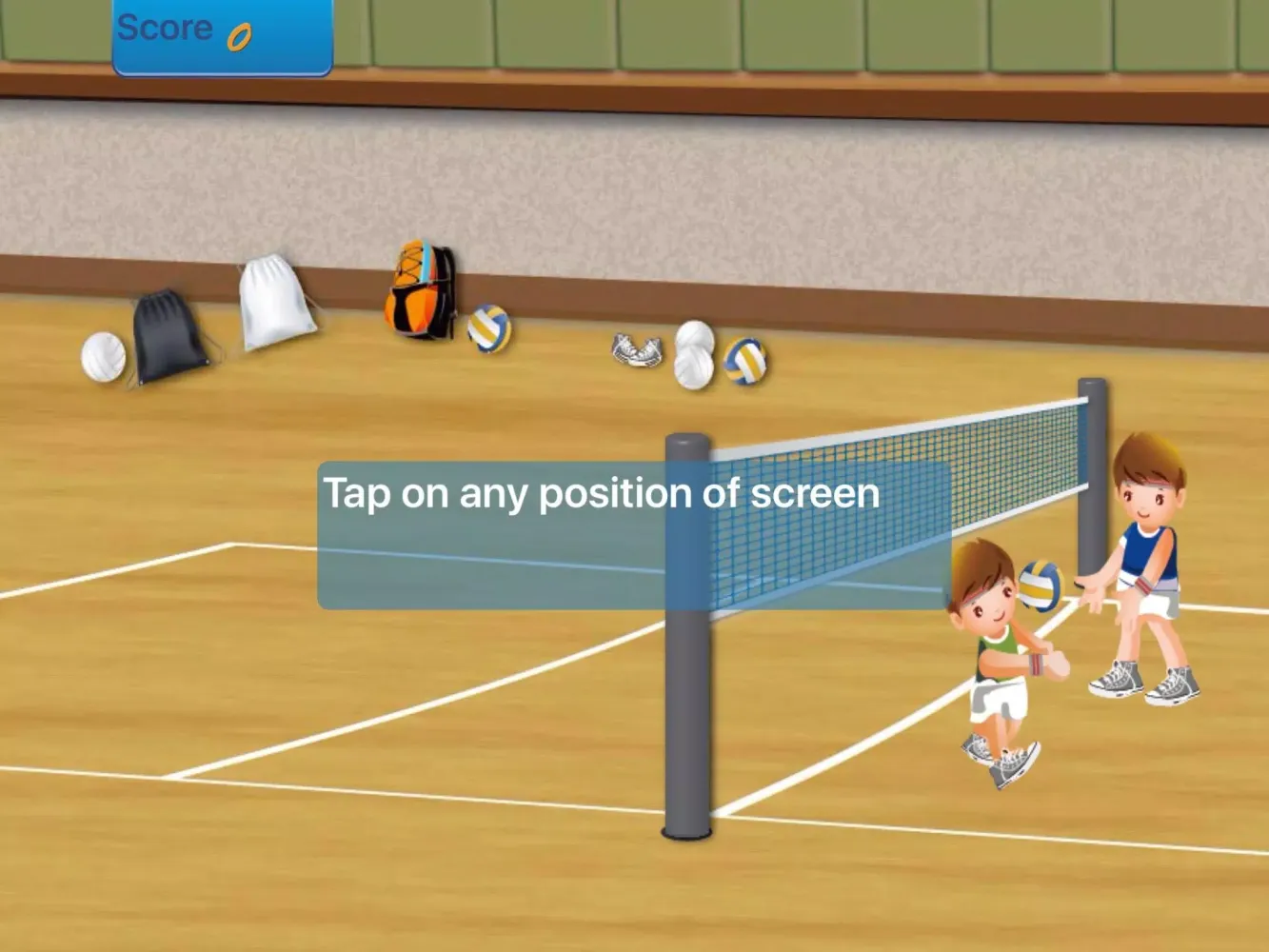 Screenshot di Spike the Volleyballs