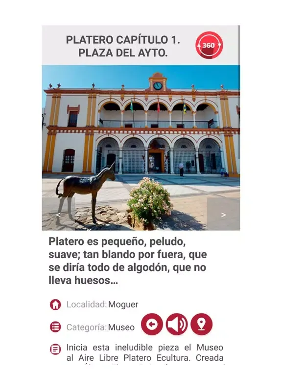 Audioguía de Moguer iPad  スクリーンショット