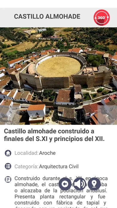 Ảnh chụp màn hình của Audioguía de Aroche