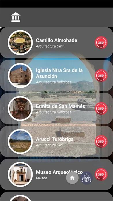 Ảnh chụp màn hình của Audioguía de Aroche