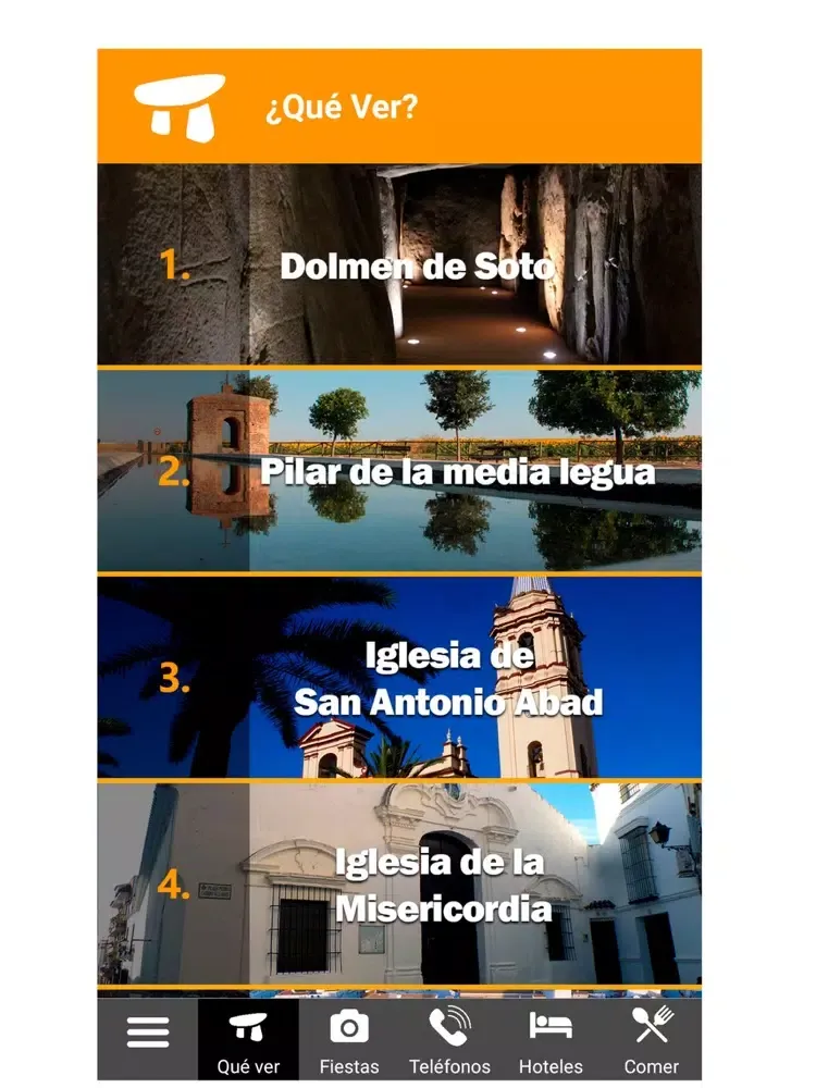 Guía Turística de Trigueros iPad 应用截图