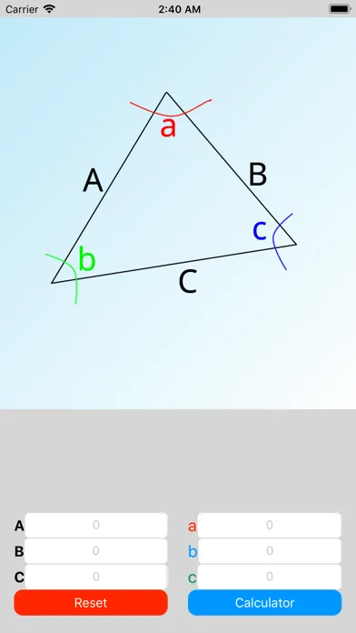 Easy Triangle Calculator应用截图