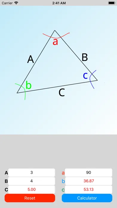 Easy Triangle Calculator应用截图