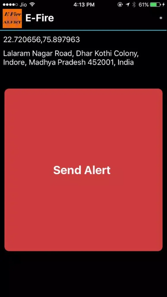 E-Fire Emergency Fire Alert Screenshots