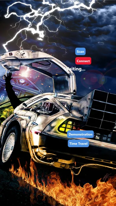 Screenshot di BTTF Delorean ENG