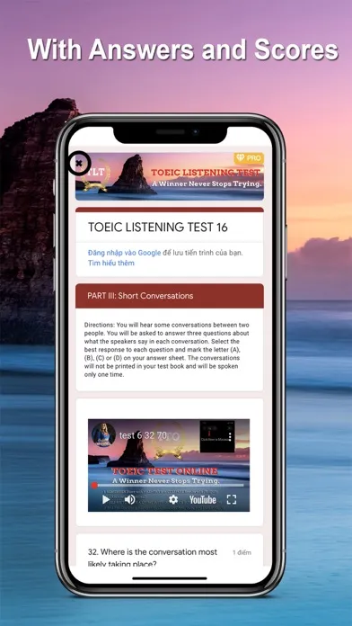 EZ Test - TOEIC® Listening 스크린샷