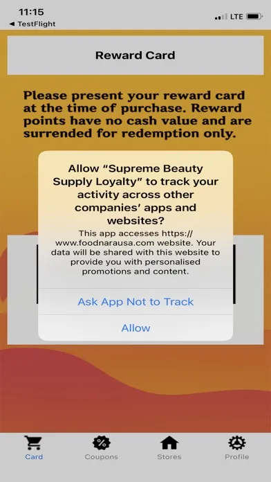 Capturas de pantalla de Supreme Beauty Supply Loyalty