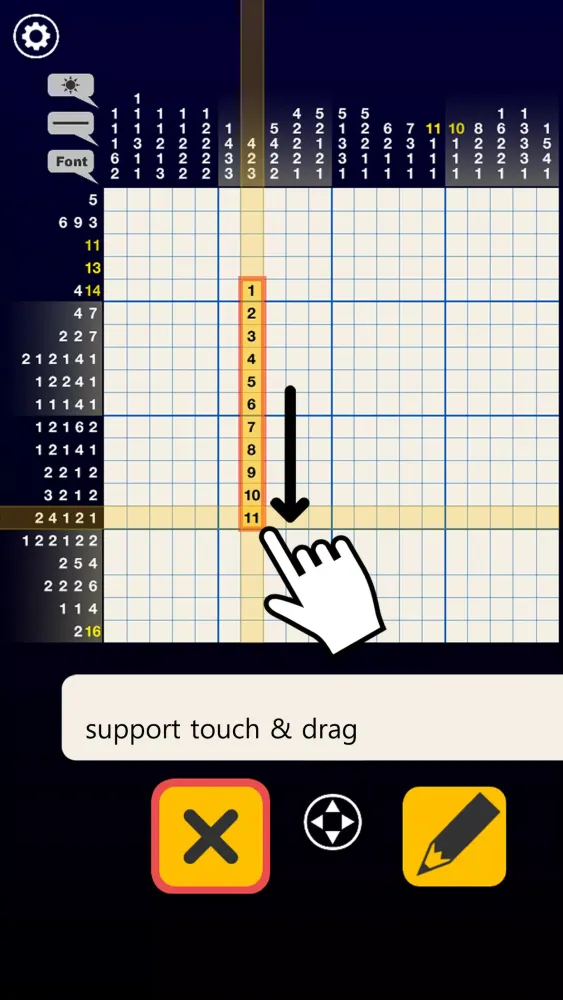 Nonogram galaxy Screenshots