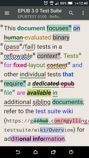 Reasily - EPUB Reader Screenshots