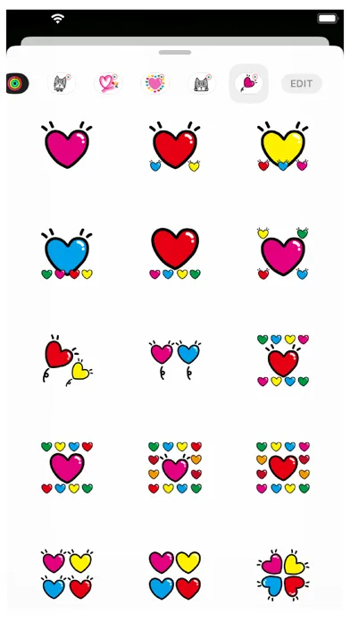 Heart Animation 3 Sticker应用截图