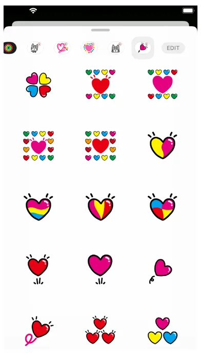 Heart Animation 3 Sticker应用截图