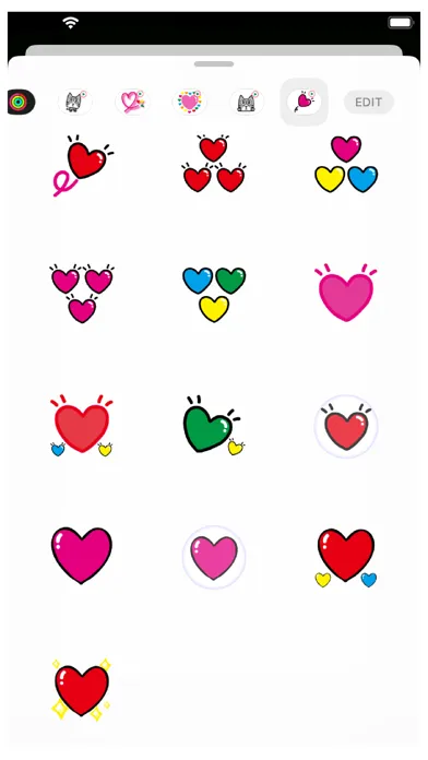 Heart Animation 3 Sticker应用截图