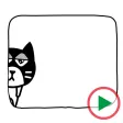 Maru Cat 1 Animation Sticker