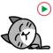 Maru Cat 5 Animation Sticker