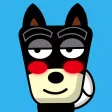 TF-Dog Small 2 Sticker