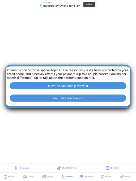 Auto Decisions iPad  스크린샷