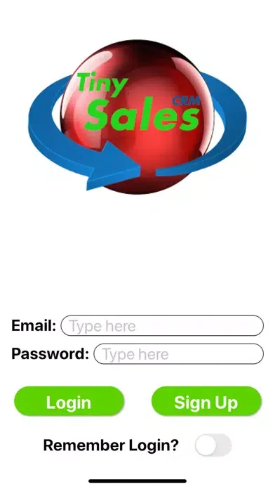 Tiny Sales CRM 스크린샷