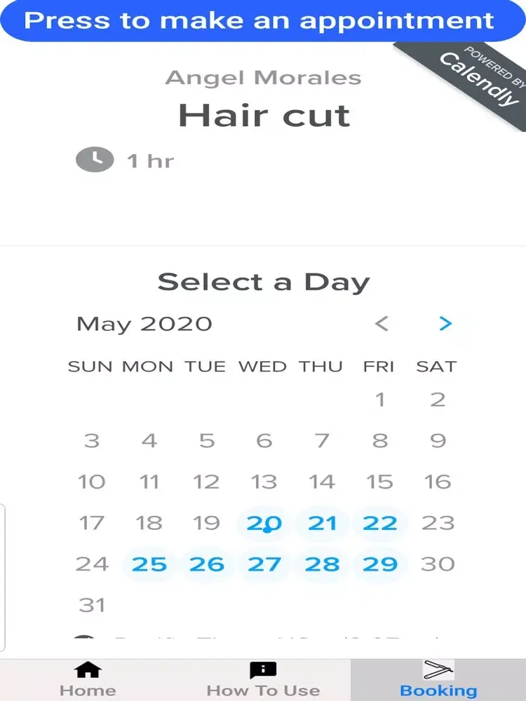 Skip The Line Mobile Barber iPad 应用截图