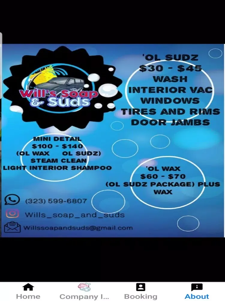 Screenshot di Will's Soap and Suds iPad 