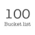 100 Bucket List