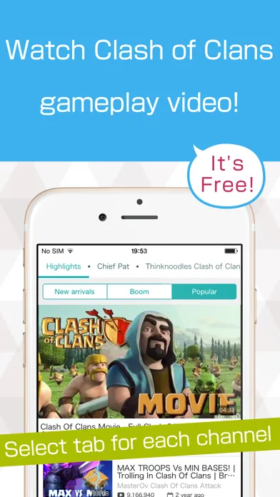 Free Gameplay video guide for Clash of Clans Screenshots