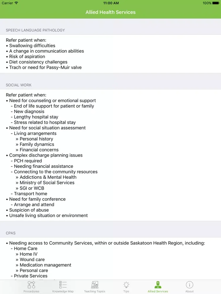 CTU iPad Screenshots