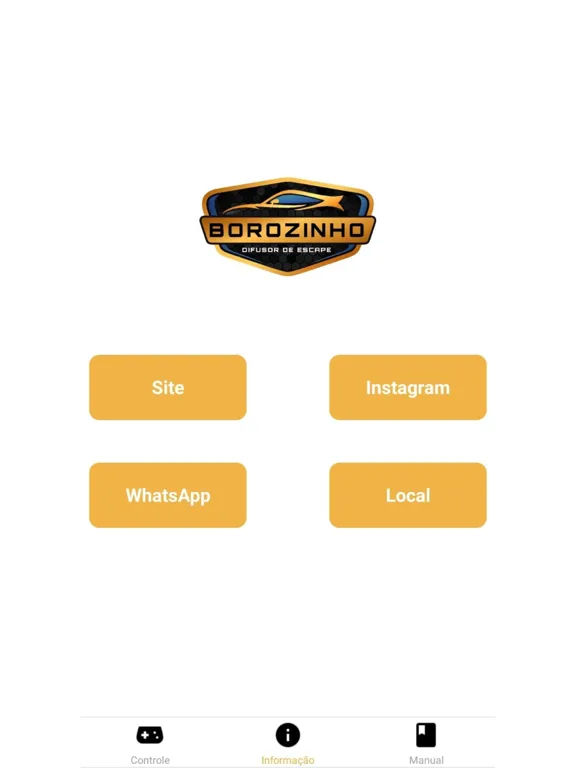 Tangkapan layar Borozinho Difusor iPad 