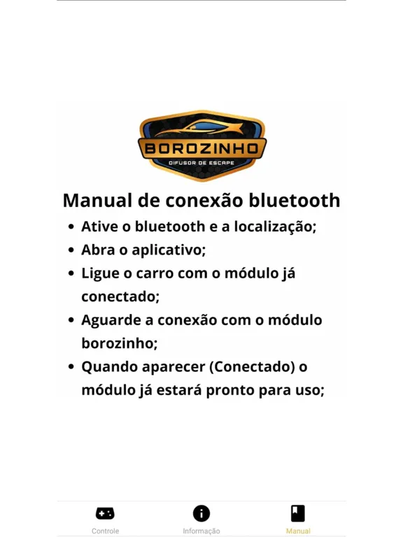 Tangkapan layar Borozinho Difusor iPad 