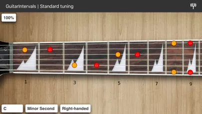 Capturas de pantalla de Guitar Intervals Pro