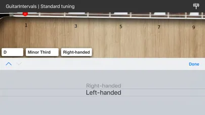 Capturas de pantalla de Guitar Intervals Pro