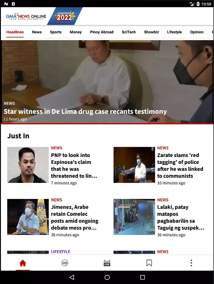Ảnh chụp màn hình của GMA News