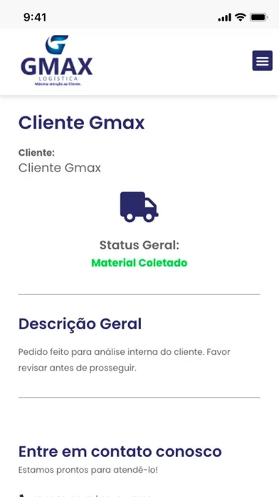 Скриншоты GMAX Logistica