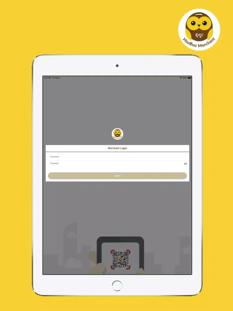 Tangkapan skrin HsuBuu Merchant iPad 