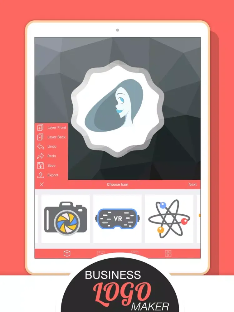 Brand Creator - Logo Maker iPad  Screenshots